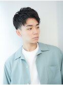 メンズショートバングツーブロ☆横浜