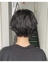 ヤイエ 青山店(yiye)&nbsp;ハンサムショートボブ前髪くびれショートボブ前下がりショート