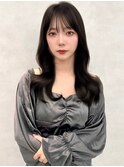 レイヤーロング/ヘルシースタイル/韓国ヘア/ベビーピンク/吉祥寺