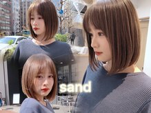 サンド 池袋(sand)の雰囲気（池袋駅/ショートボブ/縮毛矯正/インナーカラー/ボブ/白髪染め）