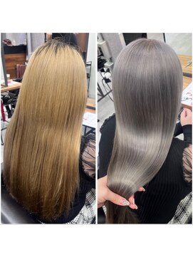 ネクスト 池袋(NEXT) ブリーチ/ダブルカラー/シルバー/アッシュ