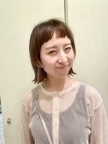 ピエドプールポッシュ(PiED DE POULE POCHE)&nbsp;オン眉姫ボブ