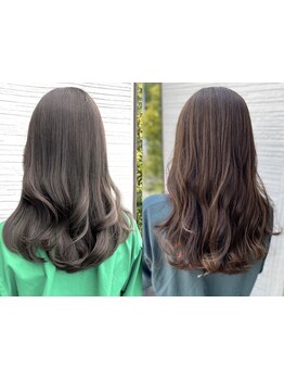 普通のカラーに満足できない方必見！ダブルカラー/ハイライト/ローライト/デザインカラーオススメサロン◎