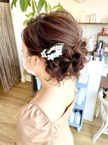 ヘアーデザイン シーベル(HAIR DESIGN SEA BELLE)&nbsp;結婚式お呼ばれ着物アレンジ
