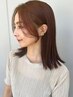 カット+白髪染めカラー+ケラスターゼトリートメント