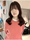ブリーチなしダブルカラーボルドーワインレッドレッドピンク韓国
