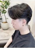 【Hale】ブルーブラックNo3175韓国マッシュスペインカール