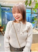 微還元+高濃度水素カラー+絹髪トリートメント
