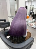 13414髪質改善ラベンダーパープル艶髪ラベンダーミルクティー