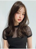 韓国レイヤー×オリーブベージュ