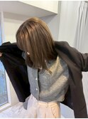 乾かすだけでキマる髪/馴染むハイトーングレージュ