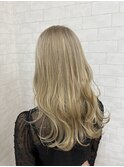 【iikanji hair】ロング×プラチナブロンド