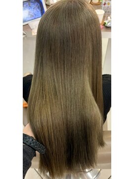 スタイル 横浜(STYLE) 【担当　金光】ダブルカラー/ブリーチ無し/中明度/オリーブ/