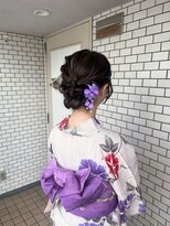 フェリーチェ(Felice) 浴衣着付け　ヘアセット　シニヨン