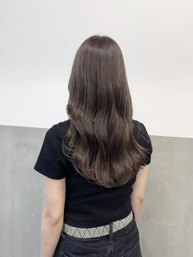 ソア(soa) ベージュ/透明感カラー/ロングレイヤー/大阪美容室/枚方美容室
