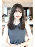 似合わせレイヤーカット/透明感カラー/トリートメント