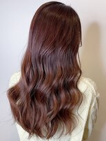 ロックス バイ マグ 松本(rocks BY MAG)&nbsp;チェリーレッド暖色カラーボルドーワインレッド春カラー