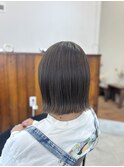 切りっぱなしボブ