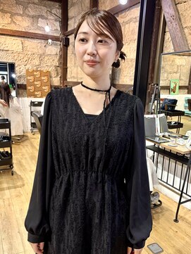 ディレクト(Direct) ショートボブハイライトレイヤーカットヘアセット髪質改善天文館