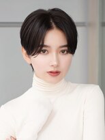 ソワネ 表参道(soigne) 青山白髪ぼかしハイライトミディアムボブアッシュグレージュ50代