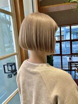 プールト ジュール モナミ(pourtoujours monami) 抜きっぱなしブロンド×ミニボブ