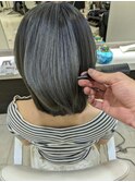 カット、髪質改善カラー、髪質改善Tr