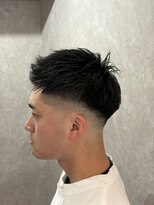 ザ クラン バイ ヘッドライト 仙台長町店(THE CLAN by HEADLIGHT)&nbsp;【フェードカット】アップバング/ミドルスキンフェード/仙台長町