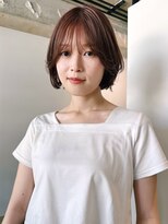 シンス 銀座(since) ミニボブ/小顔ショート/顔周りレイヤー/小顔ヘア/似合わせカット