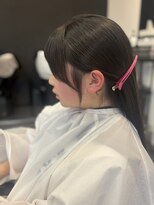 キートゥー(Key to)&nbsp;横顔も盛れる◎シースルーバング×後れ毛