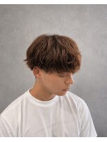 ドアーズ 西金沢(DOORS) シャドウパーマ+ベージュ