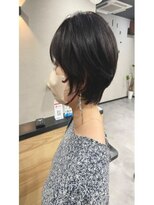 メル バイ ヘアサロン ニド(mer..by hair salon Nido) 大人可愛い丸みショートボブ