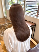 オーバルヘアー ルポ(OVAL hair repos)&nbsp;髪質改善トリートメント/ロング/透明感ブラウン
