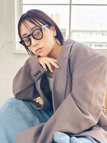 ローマー 明治神宮前 渋谷(ROAMER) 切りっぱなしボブ表参道ショートカット髪質改善縮毛矯正
