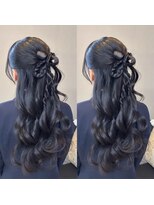 ベイビーズブレス(Baby's breath) 【カチモリ×ハーフアップ】#ヘアセット #岡山 #倉敷