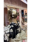 ヘアアレンジ＊まとめ髪＊浴衣着付☆_Pink行徳駅 妙典駅 浦安駅