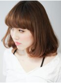 大人カワイイふわミディ