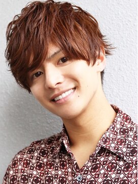 アフロート ディル(AFLOAT D'L) AFLOAT【須藤直矢】２０代人気ビジネスショートパーマスタイル