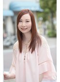 ツヤ髪ストレート