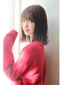 【Un ami】《増永剛大》　人気、切りっぱなしミディアムボブ