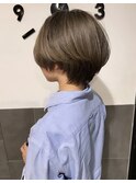 グレージュハンサムショート ショコラベージュ