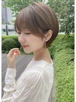 シー バイ ロンド 新宿(Sea by Lond)&nbsp;アッシュベージュ☆横顔美人ショート