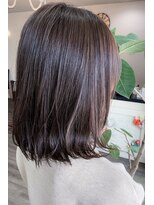 オンリエド ヘアデザイン(ONLIed Hair Design) 【ONLIed】切りっぱなしミディアムボブ