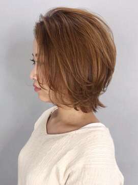 アイティー バイ アルバム 浦和店(IT by ALBUM) ウルフ_オリーブカラーハイライトカラー_ba248461