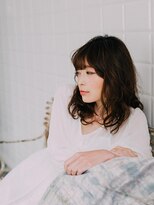 ナウラ(Naurra)&nbsp;前髪くるんとゆるふわミディ/20代/30代/40代/水島/倉敷