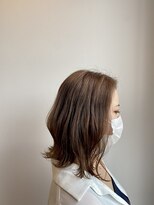 サジアーツバグス&nbsp;透明感ベージュのミディアムボブ☆