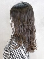 アイティーバイアルバム 八王子店(IT by ALBUM)&nbsp;オリーブベージュ_マロンベージュかきあげロング_ba333661