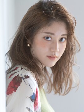 エミュ 表参道 青山(emu) 【emu井上信洋】ゆるふわパーマで愛されセミロング【エミュ】