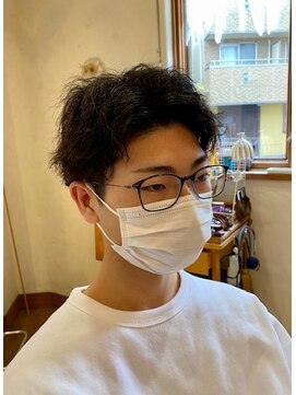 ベイブ ヘア メイク サロン(Babe hair make salon) センターパート　ソフトツイスト