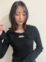 ラグゼ(Luxe) ふわっと大人可愛い鎖骨ミディ【Luxe井上彩】