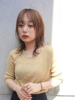 ニコ トウキョウ(nico TOKYO) ミディアムレイヤーカット/10代20代/インナーカラー/ミディアム